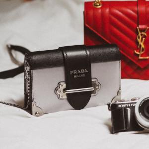 diverse borse di marchi di alta gamma come Yves Saint Laurent e Prada