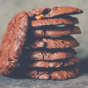 pila di cookies senza glutine