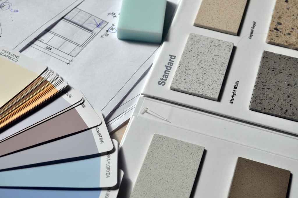 palette di colori per l'interior design