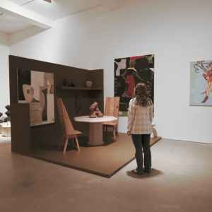 interno di una galleria d'arte in Italia